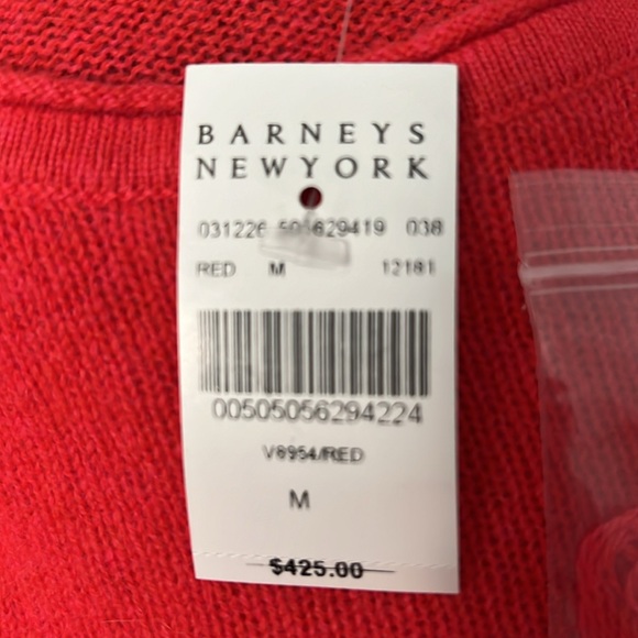 New- Barneys New York Cashmere Sweater with tag - Picture 13 of 14